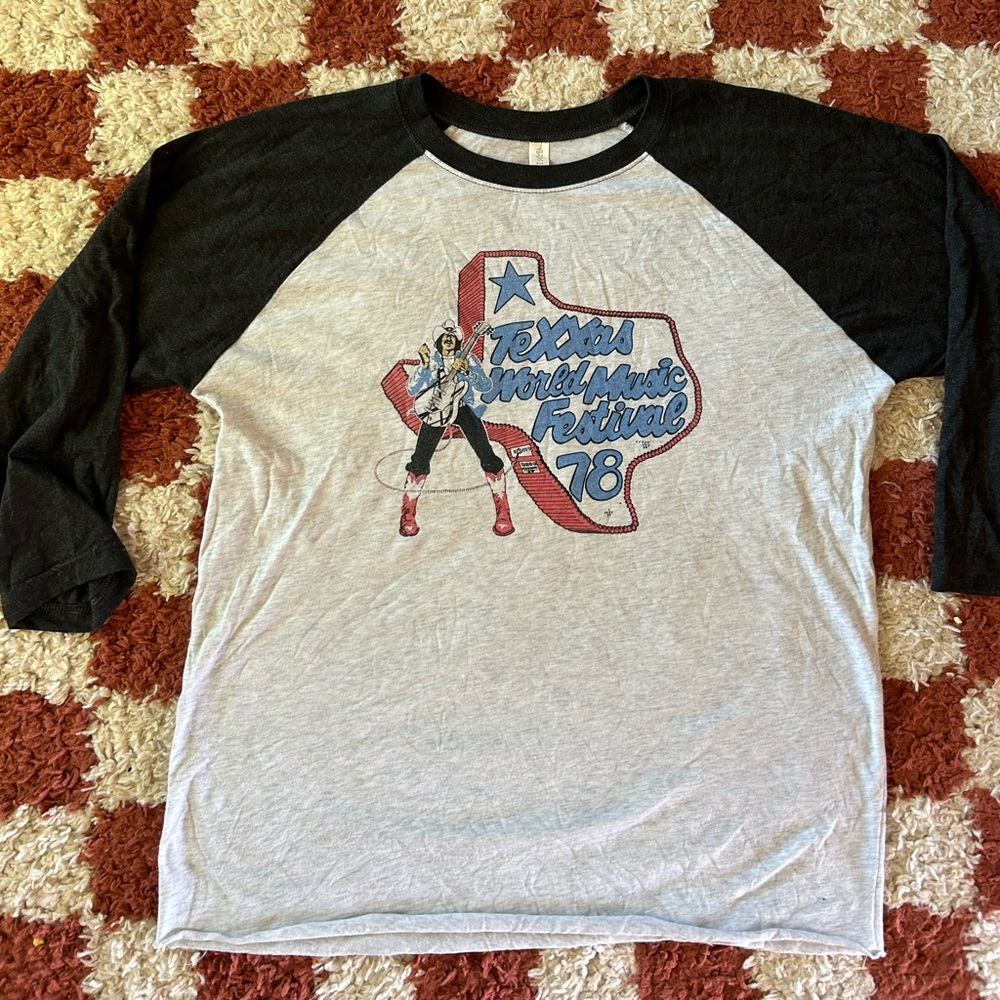 Texxas Jam 78’ Baseball Tee